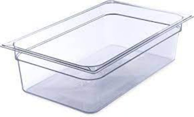 PAN FOOD PLASTIC CLEAR FULL SZ 6"DP