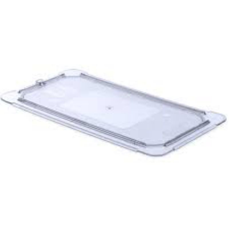 COVER FOOD PAN FLAT PLSTC CLEAR 1/3SZ
