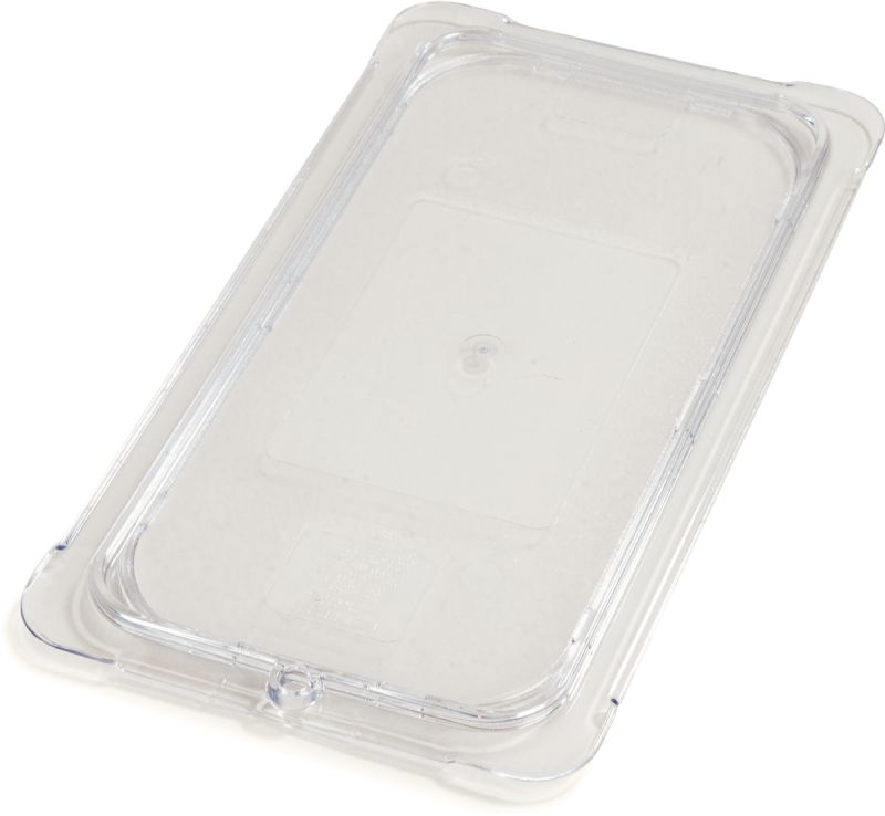 COVER FOOD PAN FLAT PLSTC CLEAR 1/3SZ