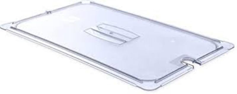 COVER FOOD PAN NOTCHED PLSTC FULL SZ