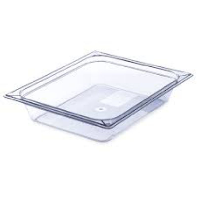 PAN FOOD CLEAR 1/2 SZ 2.5" DEEP