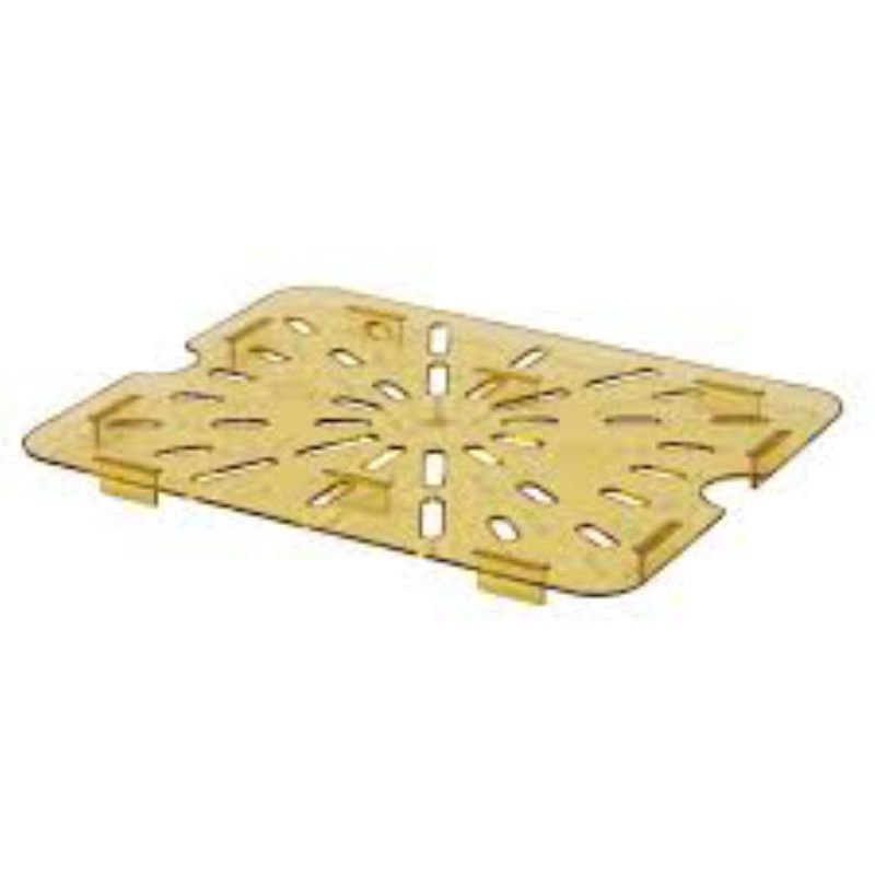 SHELF DRAIN HIGH HEAT PLASTIC 1/2 SZ