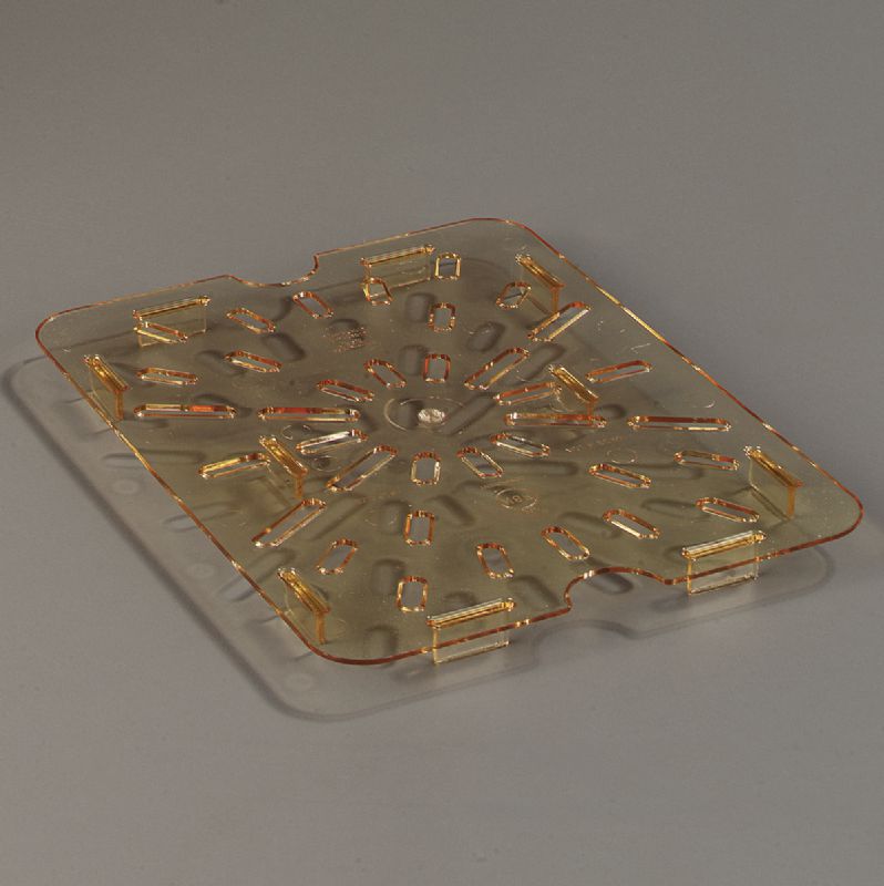 SHELF DRAIN HIGH HEAT PLASTIC 1/2 SZ