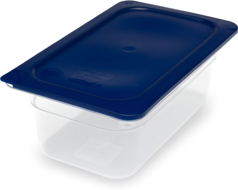 PAN FOOD CLEAR PLASTIC 1/4 SZ 4" DP