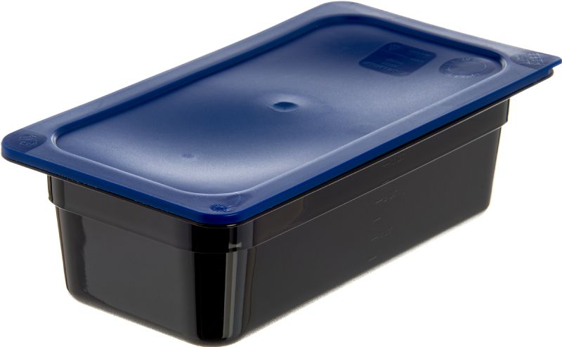 COVER FOOD PAN SNAP ON PLASTIC 1/3SZ