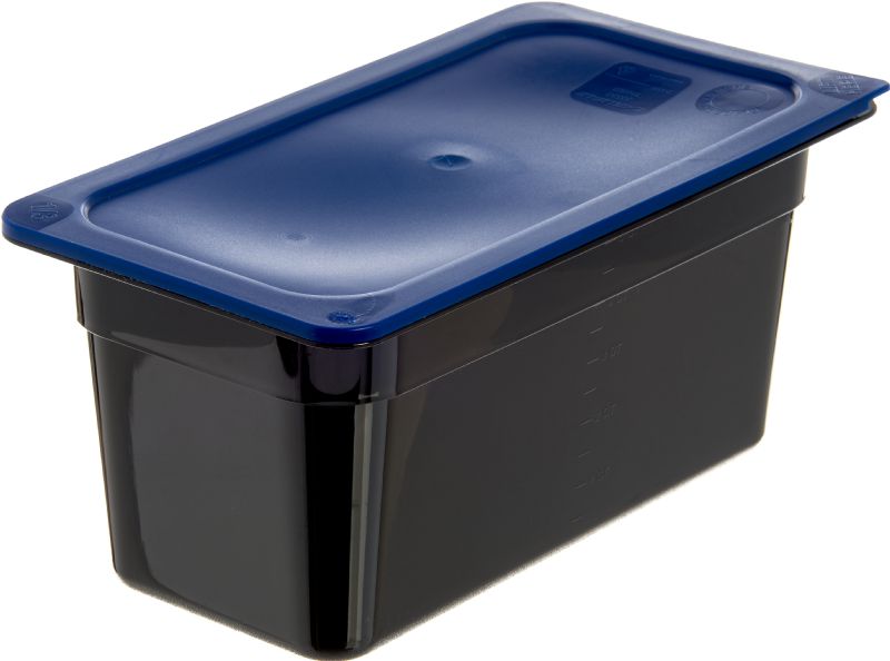 COVER FOOD PAN SNAP ON PLASTIC 1/3SZ