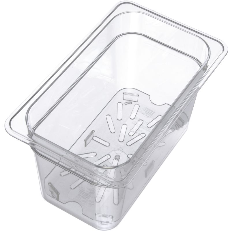 SHELF DRAIN NOTCHED FOOTED 1/4 SZ