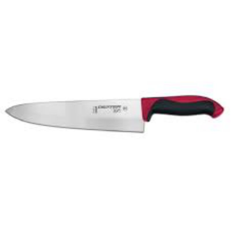 KNIFE CHEF DEXSTEEL RED HANDLE 10