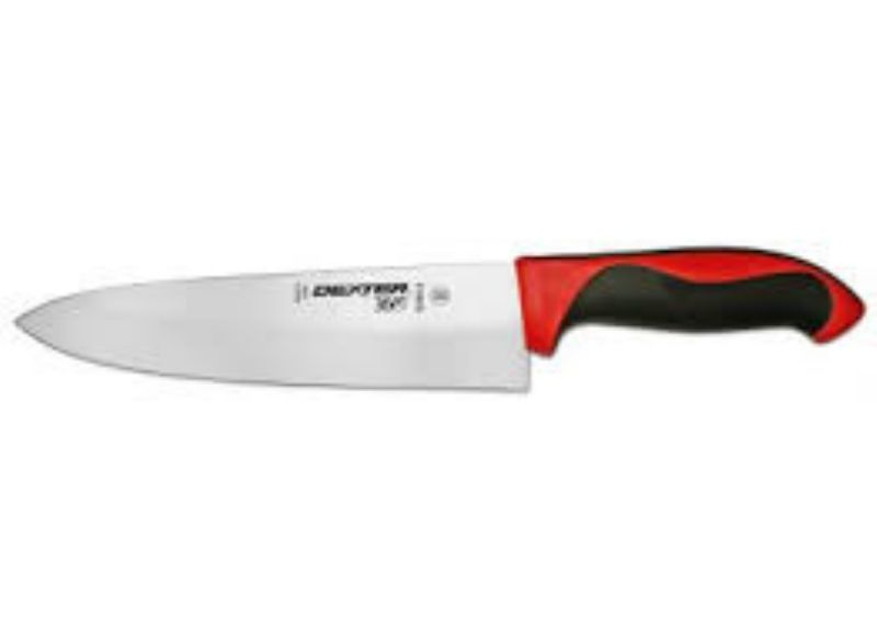KNIFE CHEF DEXSTEEL RED HANDLE 8