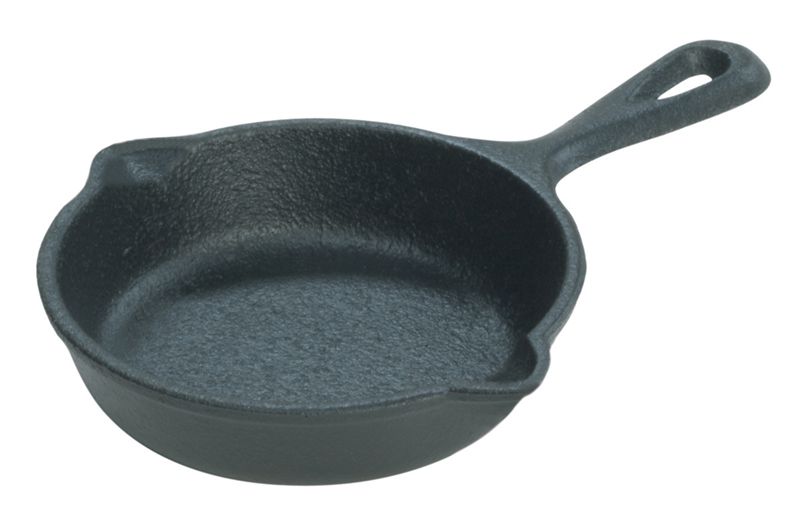 PAN FRY SKILLET MINI CAST IRON 4