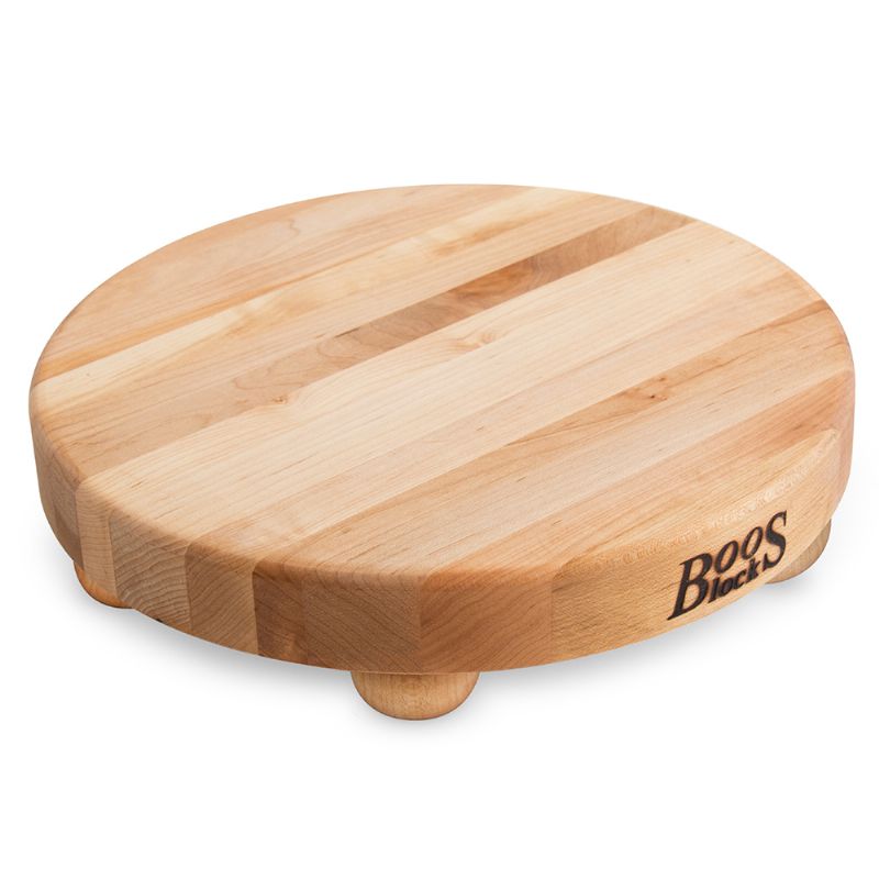 CUTTING BOARD 12" ROUND 1.5 THICK