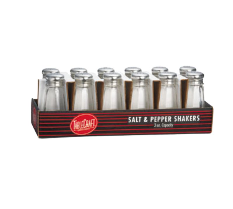 SHAKER SALT & PEPPER PANEL C&C 3 OZ
