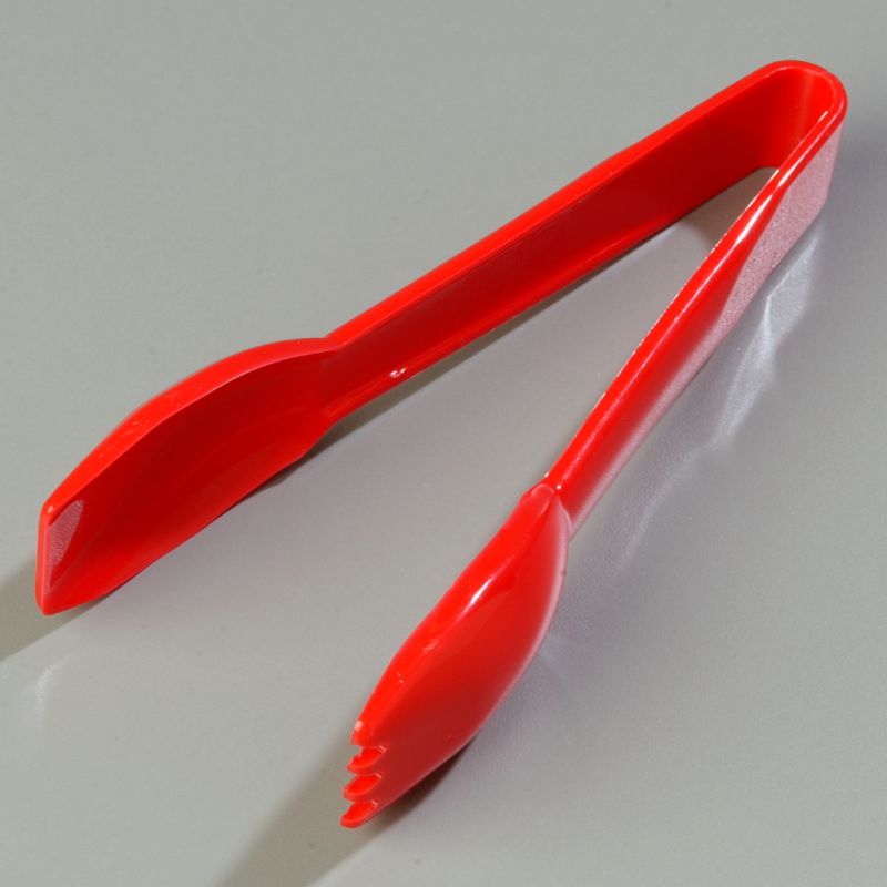 TONG SALAD RED NSF 6 INCH