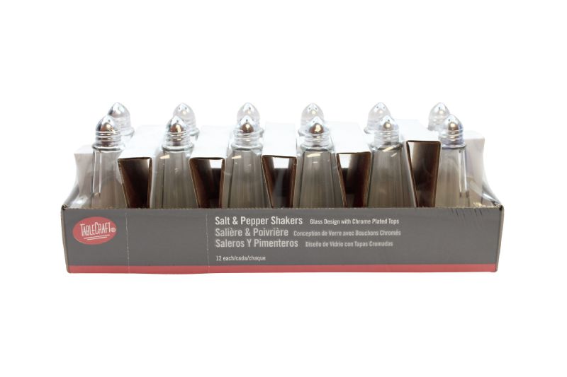SHAKER SALT & PEPPER TOWER 1 OZ