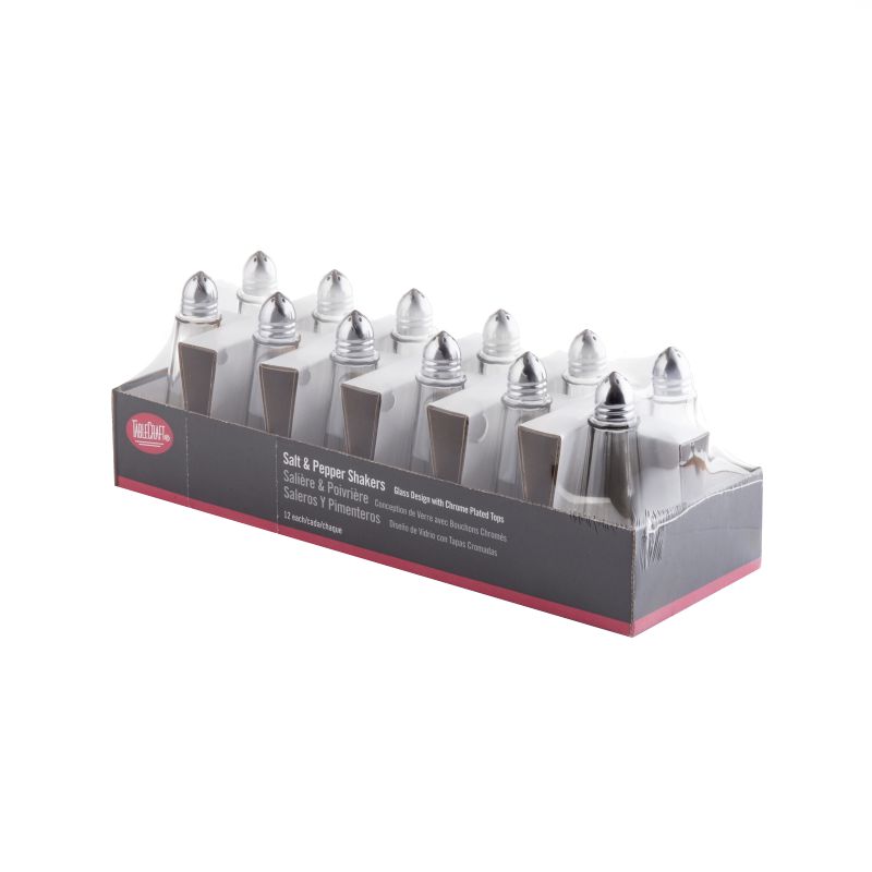 SHAKER SALT & PEPPER TOWER 1 OZ