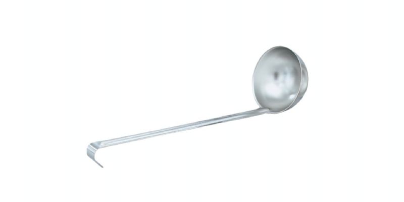 LADLE 6 OZ ONE PIECE S/S 12.5" HDL