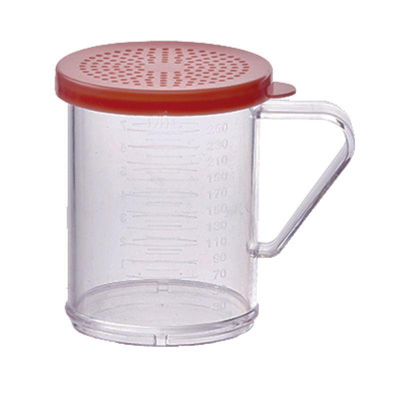 DREDGE PLASTIC S&P W/HANDLE 10 OZ