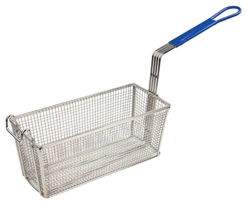 BASKET FRYER BLUE HANDLE 13 X 5 X 5