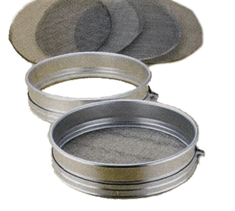 SIEVE METAL FLOUR ALUM MESH 16" DIAM