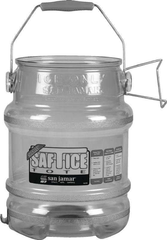 TOTE ICE BUCKET POLY SHORTY 5 GAL