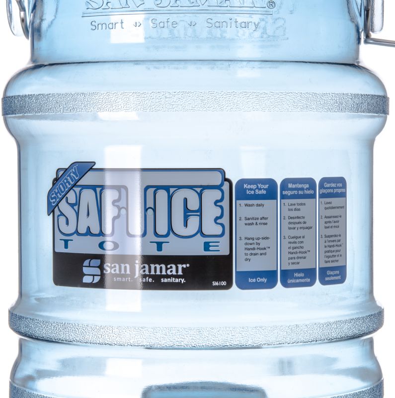 TOTE ICE BUCKET POLY SHORTY 5 GAL