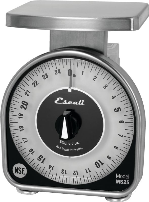 SCALE MECHANICAL DIAL 25 LB X 2OZ
