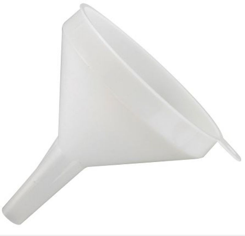 FUNNEL PLASTIC 8 OZ 4" DIAM