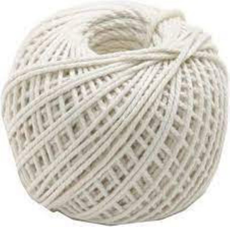 TWINE UNBLCH NATURAL ALL COTTON 220'