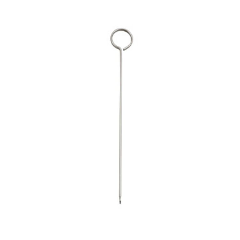 SKEWER OVAL FLAT NEEDLE S/S 8 INCH