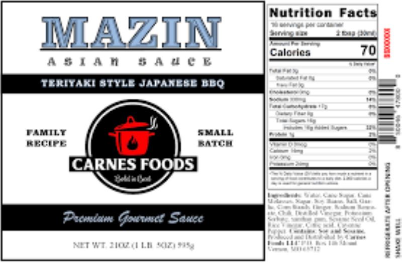 SAUCE MAZIN ASIAN