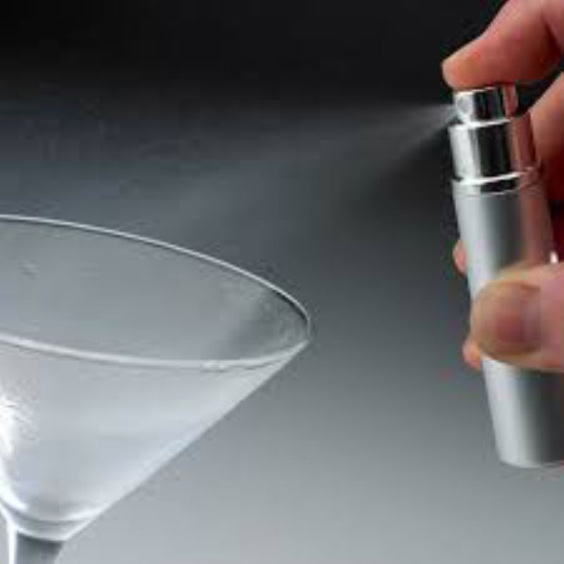 BOTTLE MISTER REFILLABLE SILVER 15ML