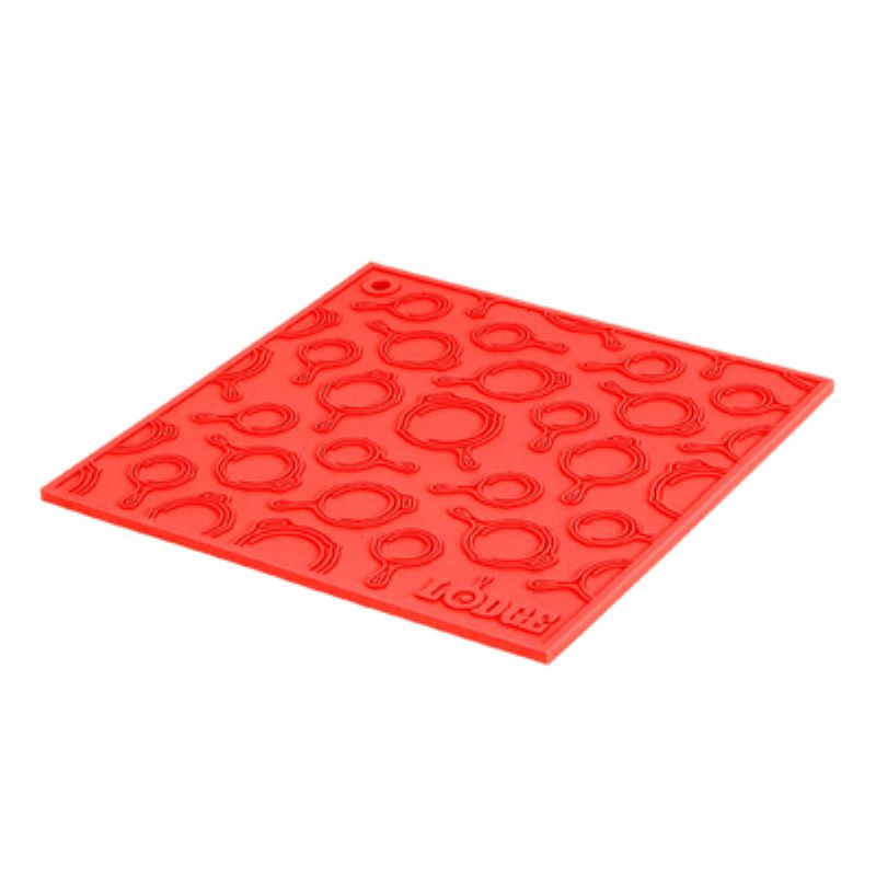 TRIVET MAGNETIC RED SILICONE SQR 7
