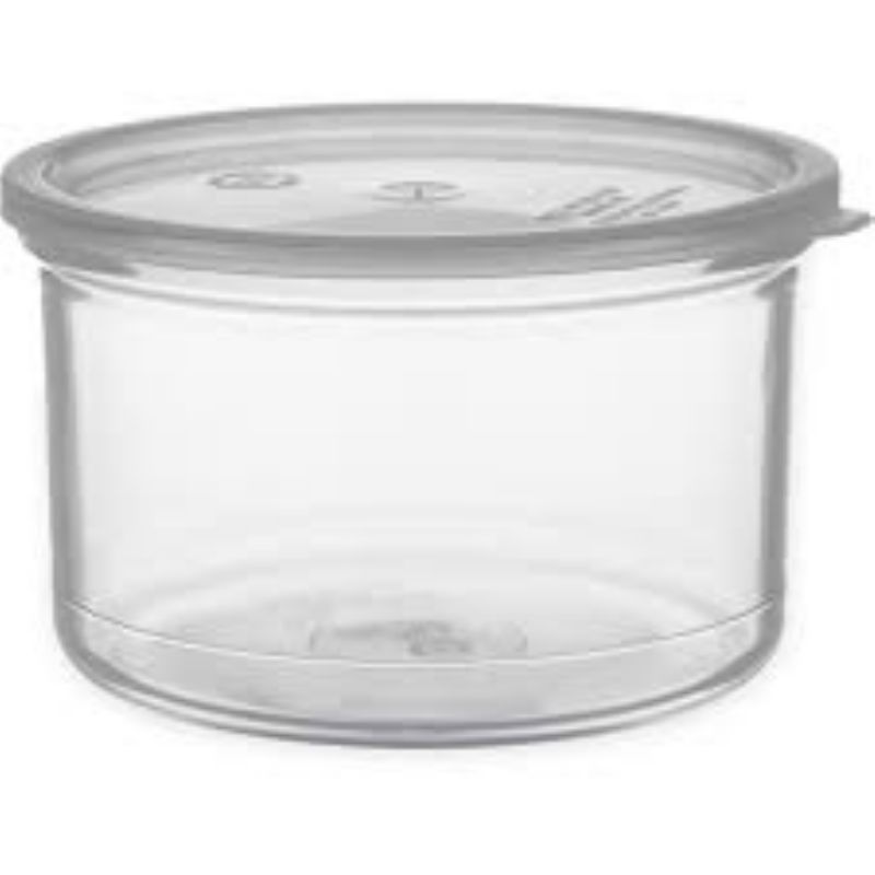 CROCK W/LID CLEAR 1.5 QT