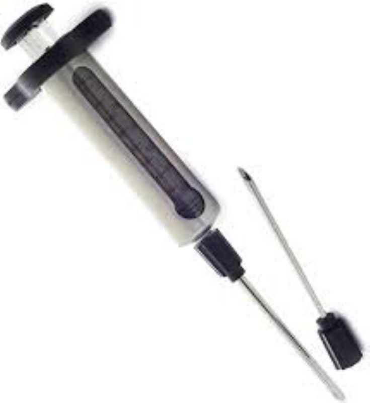 INJECTOR S/S W/2 NEEDLES 1.5 OZ