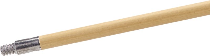 HANDLE WOOD METAL END THREADED 60