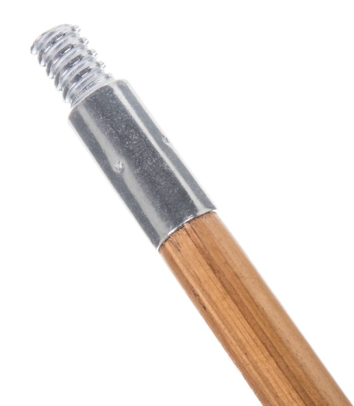 HANDLE WOOD METAL END THREADED 60