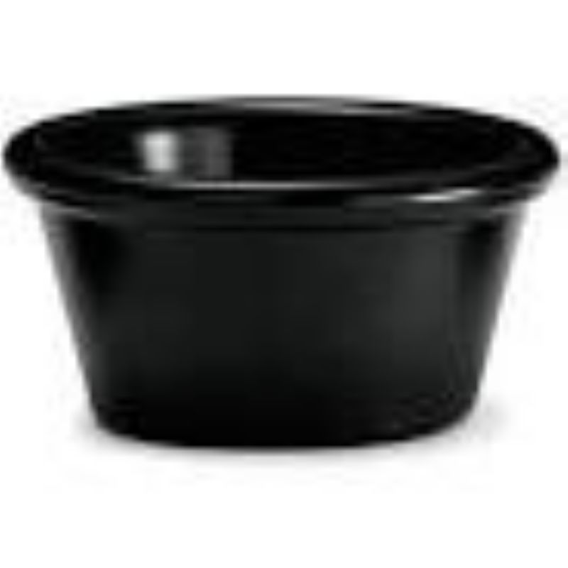 RAMEKIN MELAMINE BLACK 2 OZ