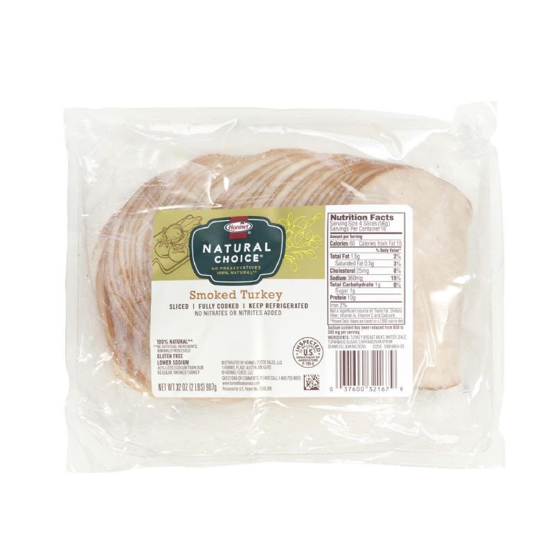 TURKEY SMOKED SLICED FRESH .5