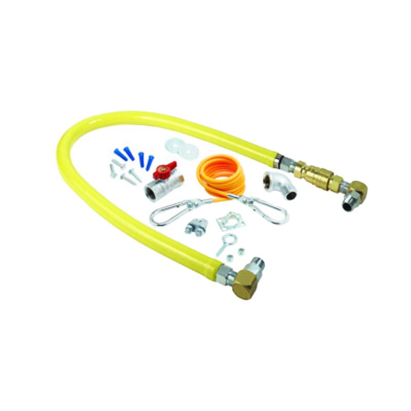 KIT GAS CONNECTOR 48"L 3/4" DLX