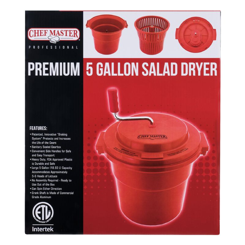 SPINNER SALAD MANUAL 17" 5 GAL