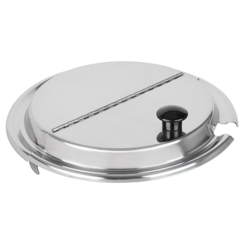 COVER HINGED S/S KOOL TOUCH 8.5" 7QT