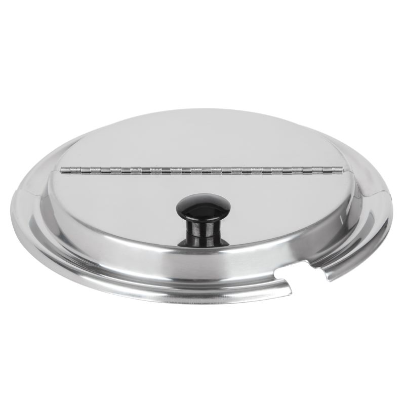 COVER HINGED S/S KOOL TOUCH 8.5" 7QT