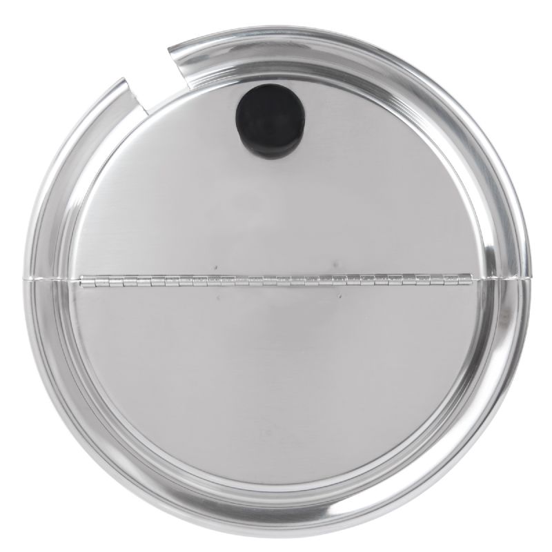 COVER HINGED S/S KOOL TOUCH 8.5" 7QT