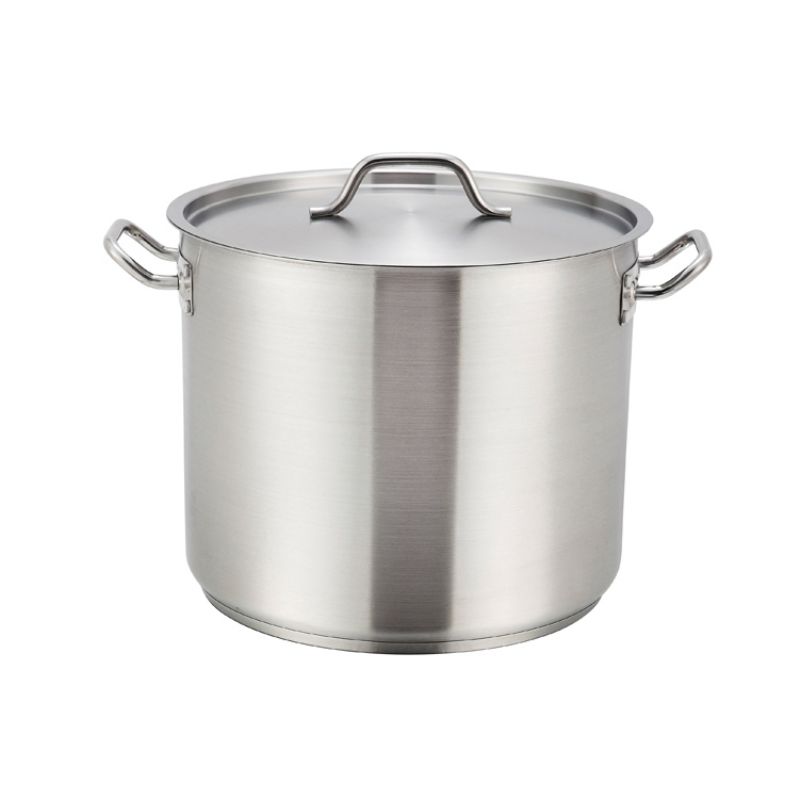 POT STOCK INDUCTION W/LID 40 QT