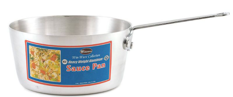 PAN SAUCE ALUM W/OUT COVER 5 QT
