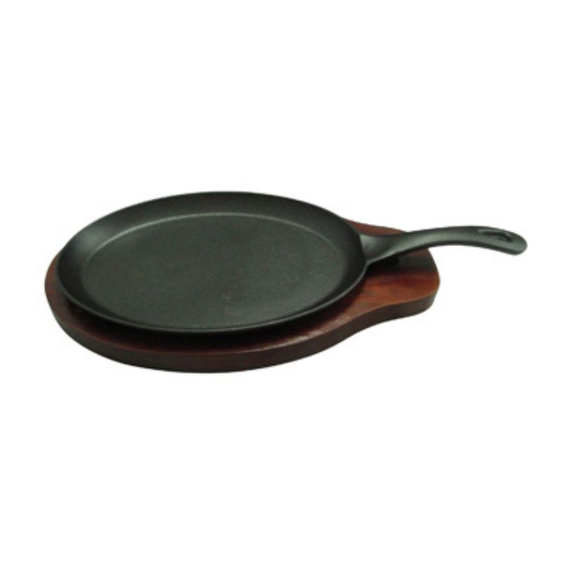 FAJITA SERVER SET W/ WOOD UNDERLINER