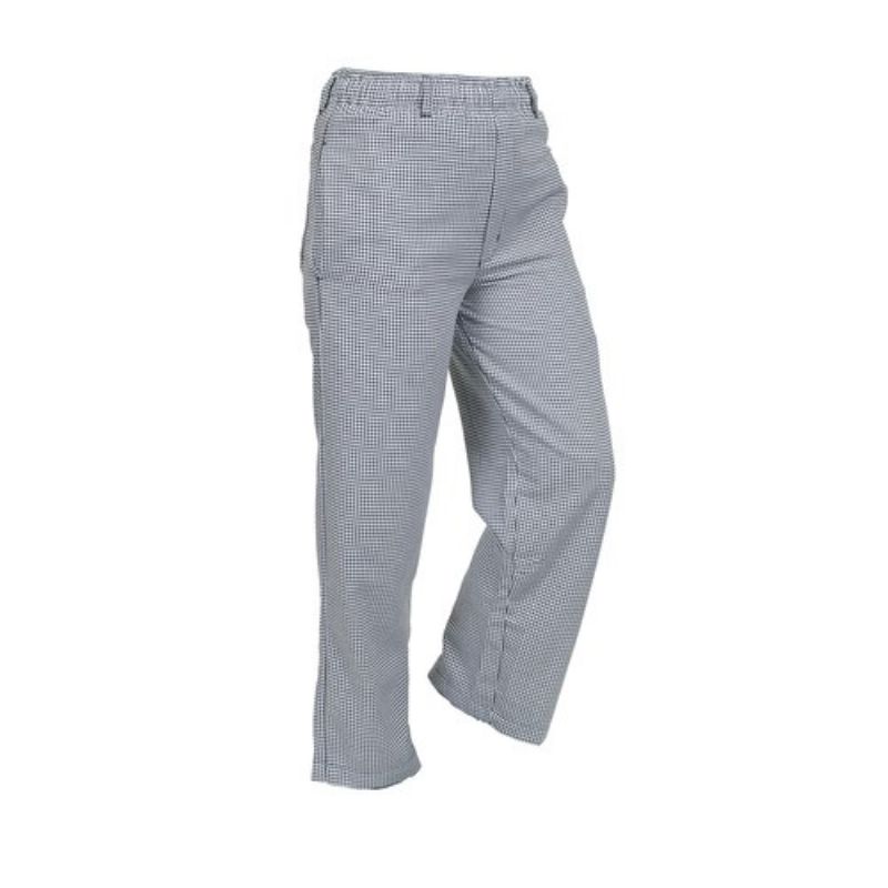 PANT CHEF SMALL UNISEX BLACK&WHITE