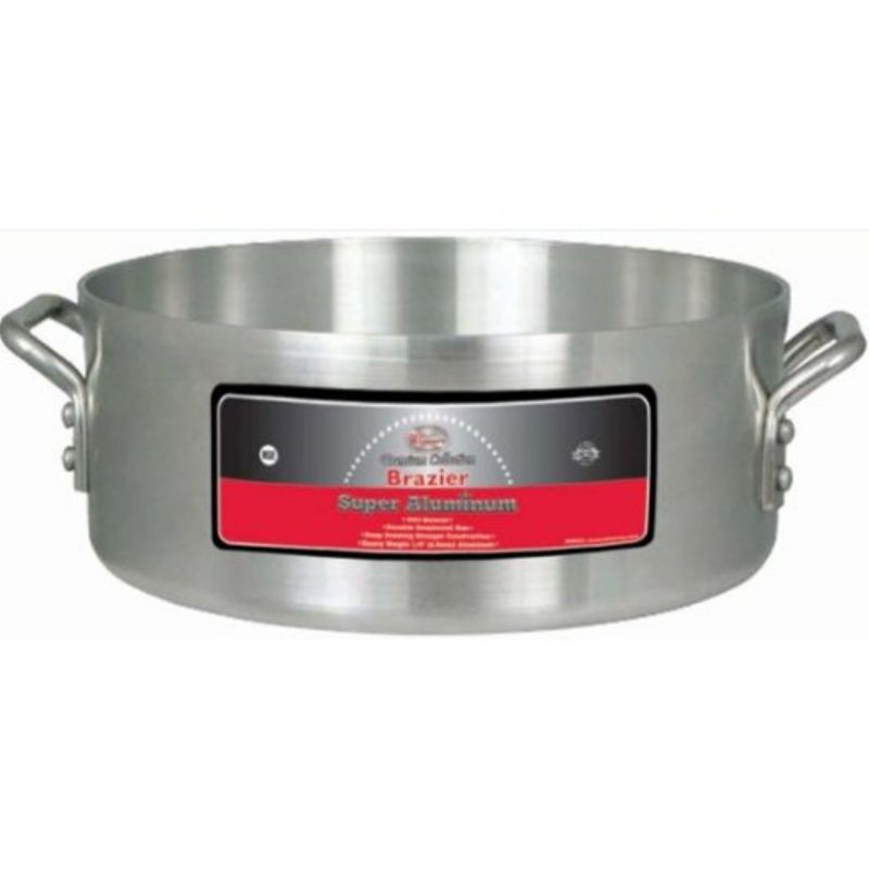 PAN BRAZIER ALUM 16" DIAM 18 QT