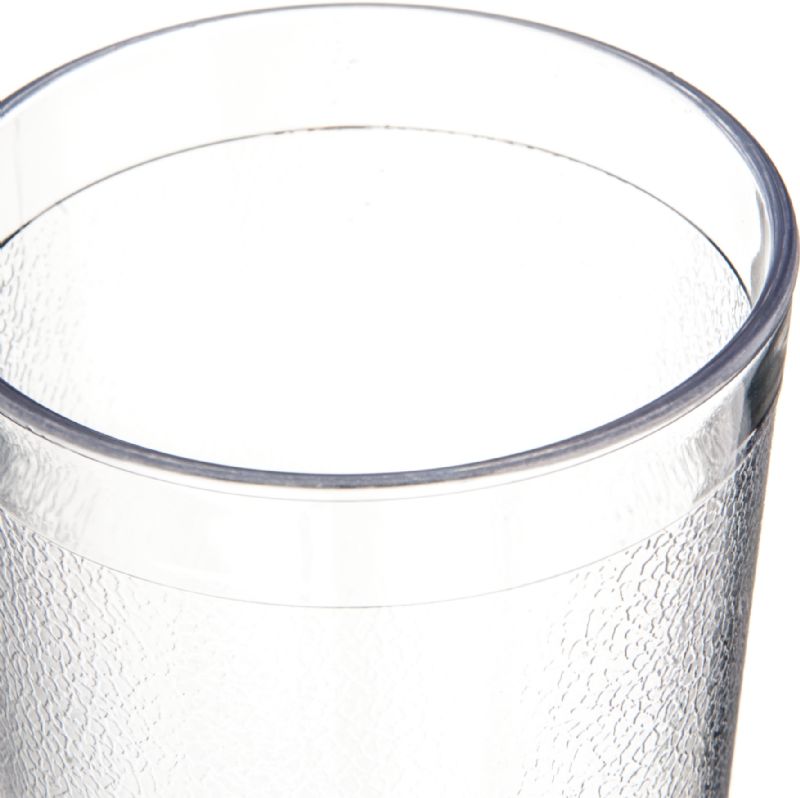 TUMBLER PLASTIC STACK CLEAR 12 OZ
