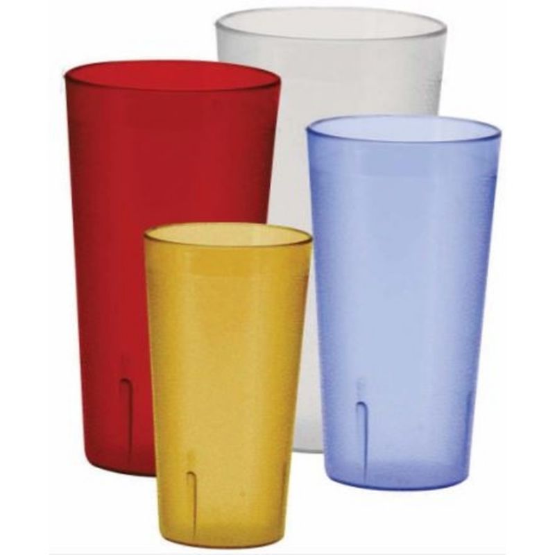TUMBLER CLEAR PEBBLED 20 OZ